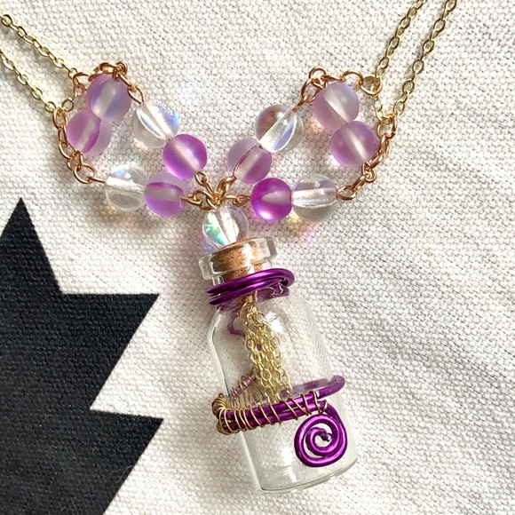 ⚡️HANDMADE RAINBOW AURA INTENTION BRACELET ⚡️ - Picture 5 of 8